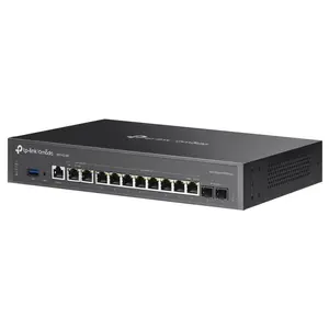 TP-Link Omada ER7412-M2 Multi-Gigabit VPN Router, Quad-Core, 2x 2.5G RJ45 WAN/LAN Ports, 10x Gigabit WAN/LAN Ports, 1x USB 3.0 Port