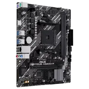 ASUS PRIME A520M-R Micro-ATX Motherboard, AMD A520 Chipset, AM4 Socket, M.2 Support, Realtek 1GB Ethernet, HDMI, SATA 6Gbps