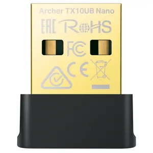 TP-Link Archer TX10UB Nano AX900 Nano Wi-Fi 6 Bluetooth 5.3 USB Adapter, Up to 900Mbps Dual Band 2.4GHz and 5GHz