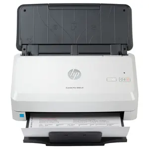 HP ScanJet Pro 3000 S4 Sheet-Feed Scanner, Up to 40ppm and 80IPM, 50-Sheet ADF, 600 x 600dpi, USB 3.0