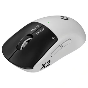 Logitech G PRO X2 SUPERSTRIKE Wireless Gaming Mouse, HERO 2 Sensor Up To 44,000 DPI, 8kHz Polling, 61g Ultra Lightweight, USB-C, for PC and Mac, Black/White