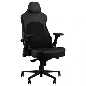 ASUS ROG Courser Core Gaming Chair, Dynamic Synchronized Recline, Up to 155 Degree Recline, 4D Armrests, Adjustable Cold-Pressed Lumbar Pad, Ultrawide Seat, Magnetic Headrest