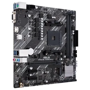 ASUS PRIME A520M-K Micro ATX Motherboard, AMD A520 Chipset, AM4 Socket, 2 DIMM Up To 64GB DDR4, M.2 And 4x SATA 6Gbps, 1Gb Ethernet, HDMI 2.1 4K@60Hz And D-Sub, USB 3.2 Gen 1 Type-A