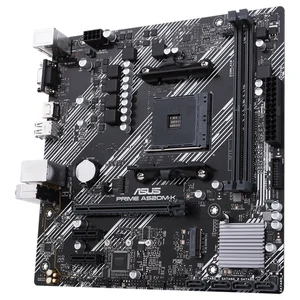 ASUS PRIME A520M-K Micro ATX Motherboard, AMD A520 Chipset, AM4 Socket, 2 DIMM Up To 64GB DDR4, M.2 And 4x SATA 6Gbps, 1Gb Ethernet, HDMI 2.1 4K@60Hz And D-Sub, USB 3.2 Gen 1 Type-A