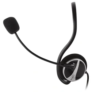 A4Tech HU-5P Neckband Headset, 40mm Driver, Inline Controls With Mic Mute, Rotatable Omnidirectional Noise-Cancelling Microphone