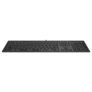 A4Tech FX60 Scissor Switch Keyboard, Illuminate White Backlit, Low Profile Chocolate Keycaps, Operating System Swap, Grey