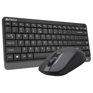 A4Tech Fstyler FG1112S Compact Desktop Set, 2.4GHz Wireless, Silent Clicks, 1200 DPI, Up to 12 Months Battery Life, Black
