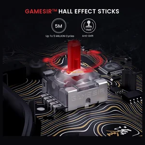 GameSir Kaleid Flux Enhanced Wired Controller for Xbox, RGB Lighting, Hall Effect Joystick, Compatible with Xbox Series X|S, Xbox One and Windows 10/11 PC