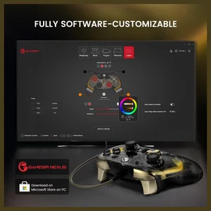 GameSir Kaleid Flux Enhanced Wired Controller for Xbox, RGB Lighting, Hall Effect Joystick, Compatible with Xbox Series X|S, Xbox One and Windows 10/11 PC