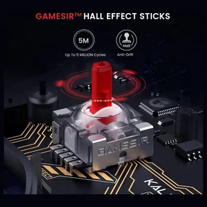 GameSir KALEID Wired Controller, Hall Effect Joysticks and Hall Trigger, Plug and Play, Xbox Series X|S, Xbox One, Windows 10/11 and Steam