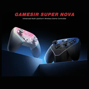 GameSir Super Nova Wireless Gaming Controller, 1000Hz Polling Rate, Hall Effect Stick and Trigger, 1000mAh Battery, Pink