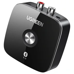 UGREEN Bluetooth 5.3 Receiver for Hi-Fi, 3.5mm AUX and RCA, Low Latency Audio, 10m Range, Dual Pairing, Model 30445