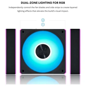 Lian Li UNI Fan CL120 ARGB 120mm PWM Fans Triple Pack Reverse Blade, 2.4GHz Wireless Signal RGB and PC Case Fans Control, Daisy-Chain, Controller Included and Required, White G99.12RCL1W3W.00