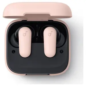 Soundcore R50i NC By Anker In-Ear Headphones with Adaptive Noise Cancellation Up to 42dB, 10mm Drivers with BassUp, Up to 45H Playtime, 2-in-1 Case and Phone Stand, IP54