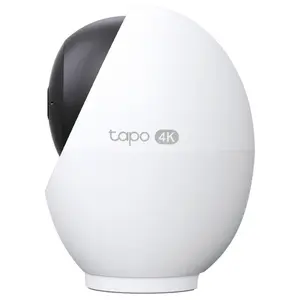 TP-Link C260 Pan and Tilt AI Home Security Wi-Fi Camera, 4K 8MP Video, 360 Degree Horizontal and 116 Degree Vertical, Human Face Recognition, Night Vision Up to 40ft