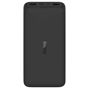 Xiaomi Redmi Power Bank 20000mAh, 18W Two-Way Fast Charging, Dual USB-A Output and USB-C and Micro-USB Input, 74Wh High Capacity