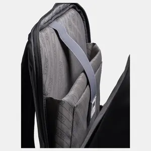 DUKES CORECASE Structured Laptop Backpack, 36-59L, Pure Black