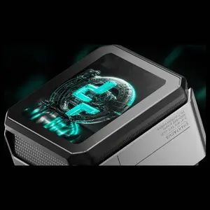 DeepCool SPARTACUS 360 Liquid Cooler, 3.4" IPS 480x480 LCD 30Hz 750 Nits 16.7M Colors, Gen 6 Pump 2500-3400RPM, 402x120x27mm Radiator, Black