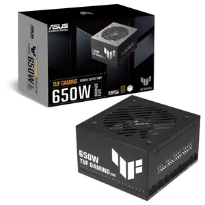 ASUS TUF Gaming 650W Bronze EVO Power Supply, Modular Design, ATX 3.1, 80Plus Bronze, Active PFC, TUF-GAMING-650B-EVO