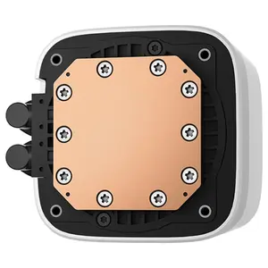 DeepCool LE360 WH V2 Liquid CPU Cooler, 402x120x27mm Aluminum Radiator, 3x120mm ARGB Hydro Bearing Fans, Anti-Leak Technology, White R-LE360-WHAMMN-G-2