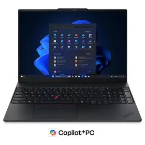 Lenovo ThinkPad E16 Gen 3, Intel Core Ultra 7 256V, 16GB DDR5-8533 RAM, 512GB PCIe SSD, Intel Arc 140V Graphics, 16" WUXGA IPS 60Hz Anti-Glare, Backlit KB, Black, 22B0S03200 (Official Warranty)