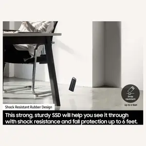 Samsung T5 EVO Portable SSD 2TB, USB 3.2 Gen 1, Up to 460MB/s