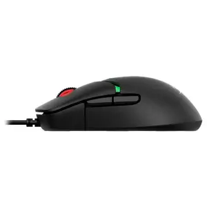 HyperX Pulsefire Saga Optical Wired Gaming Mouse, USB Type A, 26K DPI, 6 Buttons, Symmetrical, A2PB3AA, Black