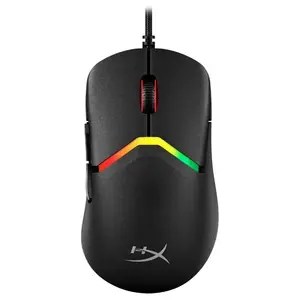 HyperX Pulsefire Saga Optical Wired Gaming Mouse, USB Type A, 26K DPI, 6 Buttons, Symmetrical, A2PB3AA, Black
