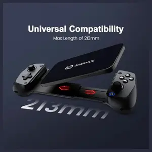 GameSir X5s Bluetooth Mobile Gaming Controller, Tri-Mode Connectivity, Hall Effect Joystick and Hall Effect Analog Triggers, HD Vibration, 6-Axis Gyro