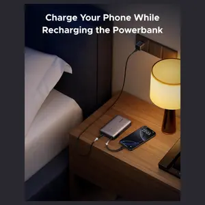 UGREEN Nexode 20000mAh Power Bank, 145W Total Output, Up to 100W USB-C, Built-in USB-C Cable, 72Wh Fast Charging, Model 55992B