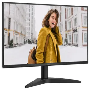 AOC 24B36XE 23.8" IPS FHD Monitor, 1920x1080, 144Hz, 4ms GtG, 0.5ms MPRT, 300cd/m2, 1500:1, HDMI 1.4 and VGA, 4-Sided Frameless, VESA 100x100, Black