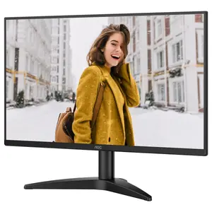 AOC 24B36XE 23.8" IPS FHD Monitor, 1920x1080, 144Hz, 4ms GtG, 0.5ms MPRT, 300cd/m2, 1500:1, HDMI 1.4 and VGA, 4-Sided Frameless, VESA 100x100, Black