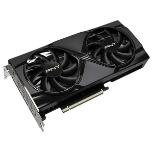 PNY NVIDIA GeForce RTX 5060 Ti Graphics Card, 8GB GDDR7, 2692MHz Boost, 4608 CUDA Cores, PCIe 5.0 x16, DisplayPort 2.1b And HDMI 2.1b, Dual Fan Cooler, VCG5060T8DFXPB1-O, Black