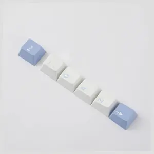 AULA F75 75% Gasket Wireless Mechanical Keyboard, Hot-Swappable, 16.8 Million Color RGB, Bluetooth 2.4G Wireless and Wired, Sea Salt Blue