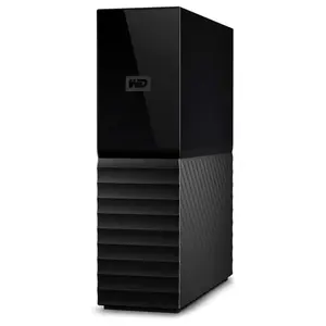 Western Digital My Book Desktop External Hard Drive, 6TB, USB 3.0, Password Protection, Auto Backup Software, 256-Bit AES Hardware Encryption, WDBBGB0060HBK-NESN