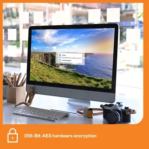 Western Digital My Book Desktop External Hard Drive, 6TB, USB 3.0, Password Protection, Auto Backup Software, 256-Bit AES Hardware Encryption, WDBBGB0060HBK-NESN