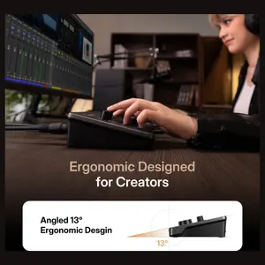 Maono P2 USB Hybrid Audio Interface, USB-C Plug and Play, Up to 56dB Clean Gain, 192kHz High-Resolution Audio, Dual XLR and TRS Combo Inputs