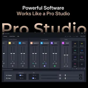 Maono P2 USB Hybrid Audio Interface, USB-C Plug and Play, Up to 56dB Clean Gain, 192kHz High-Resolution Audio, Dual XLR and TRS Combo Inputs