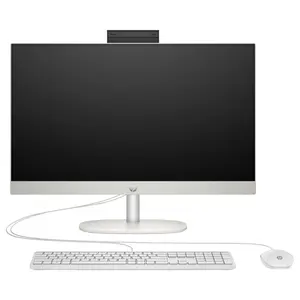 HP All-in-One 24-CR0307NH PC, Intel Core i5-1334U, 8GB DDR4 RAM, 512GB PCIe NVMe M.2 SSD, 23.8" FHD IPS 99% sRGB, Intel Iris Xe Graphics, FreeDOS