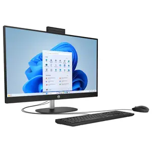 HP All-in-One DT AI 27-CR2040NH All-in-One PC, Intel Core Ultra 5 225U, 8GB DDR5-5600 RAM, 512GB PCIe NVMe M.2 SSD, 27" FHD Touch IPS 300 Nits 99% sRGB, Intel UHD Graphics, FreeDOS