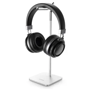 UGREEN Adjustable Headphone Stand 80701, Aluminium, 11.3" Height, 3.86" Base, Polished Finish