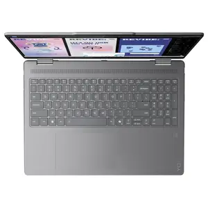 Lenovo Yoga 7i 2-in-1 Laptop, Intel Core Ultra 7 256V Up to 4.8GHz, 16GB LPDDR5X-8533 RAM, 512GB PCIe 4.0 NVMe SSD, Intel Arc Graphics 140V, 16" WUXGA Touch, Windows 11 Home, Luna Grey, 83JT0047US