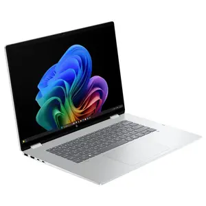 HP OmniBook 7 Flip 16T-AU000 2-in-1 Laptop, Intel Core Ultra 7 256V, 16GB DDR5 RAM, 512GB NVMe M.2 SSD, Intel Arc Graphics 140V, 16" WUXGA IPS Touchscreen, Windows 11 Home, Glacier Silver
