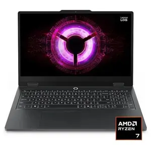 Lenovo LOQ Essential 15ARP11 Gaming Laptop, AMD Ryzen 7 170, NVIDIA GeForce RTX 5050 8GB, 16GB DDR5-4800 RAM, 512GB PCIe 4.0 NVMe SSD, 15.6" FHD IPS 144Hz, Windows 11 Home, Eclipse Black, 83VA001PUS