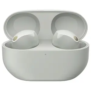 Sony WF-1000XM5 Premium Noise Cancelling Truly Wireless Earbuds, Bluetooth, Adaptive Sound Control, Multipoint Connection, IPX4 Water Resistant, Alexa Built-in, Silver