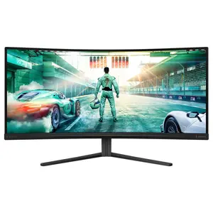 Philips Evnia 34M2C3500L Gaming Monitor, 34" WQHD Curved, 180Hz, 0.5ms, FreeSync Premium, HDR10, 2x HDMI, DisplayPort 1.4, Dark Grey