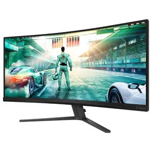 Philips Evnia 34M2C3500L Gaming Monitor, 34" WQHD Curved, 180Hz, 0.5ms, FreeSync Premium, HDR10, 2x HDMI, DisplayPort 1.4, Dark Grey