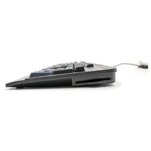 Lenovo USB Smartcard Keyboard KUS0866, 104-Key Full-Size QWERTZ Layout, Integrated Smart Card Reader ISO 7816 T=0 T=1, USB Connector, Business Black