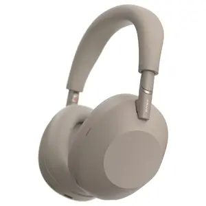 Sony WH-1000XM6 Wireless Headphones, HD Noise Canceling Processor QN3, 12 Microphones, Adaptive NC Optimizer, Up to 30Hrs Battery, Sandstone