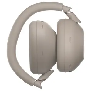 Sony WH-1000XM6 Wireless Headphones, HD Noise Canceling Processor QN3, 12 Microphones, Adaptive NC Optimizer, Up to 30Hrs Battery, Sandstone